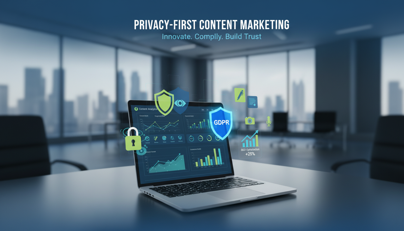 Content Marketing in a Privacy-First Web: Navigating Cookies, GDPR, and SEO